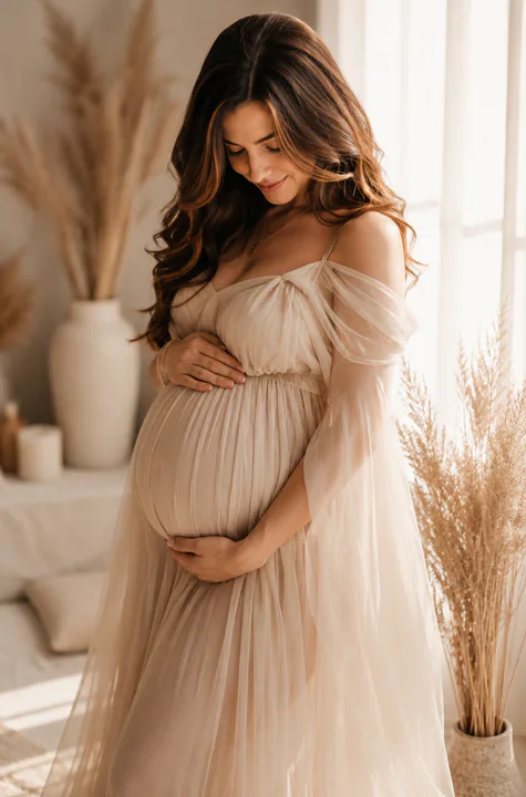 Natürlicher Moment aus einem Babyshooting