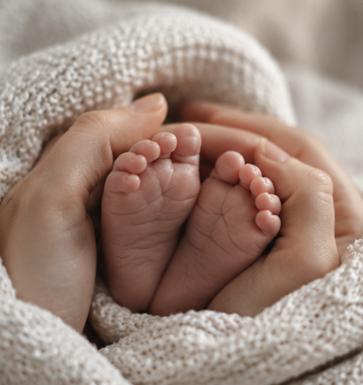 Portfolio-Aufnahme aus einem Babyshooting