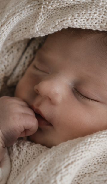 Portfolio-Aufnahme aus einem Babyshooting